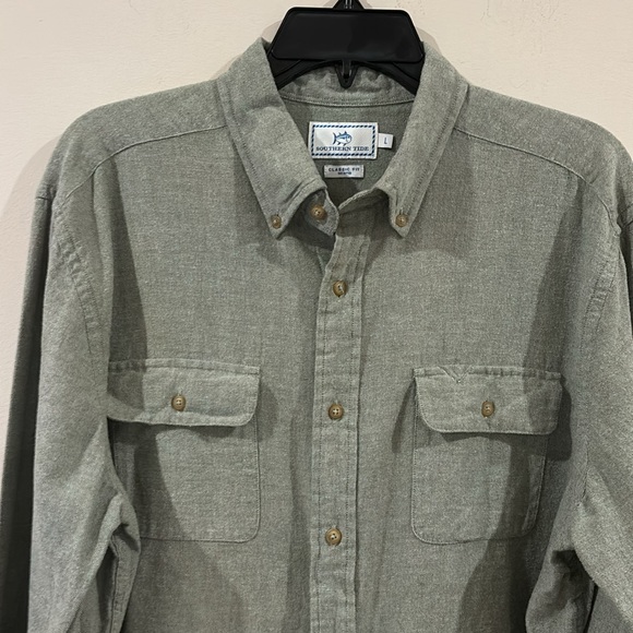 SOUTHERN TIDE Classic Fit Men’s Button Up 100% Cotton - Picture 3 of 9
